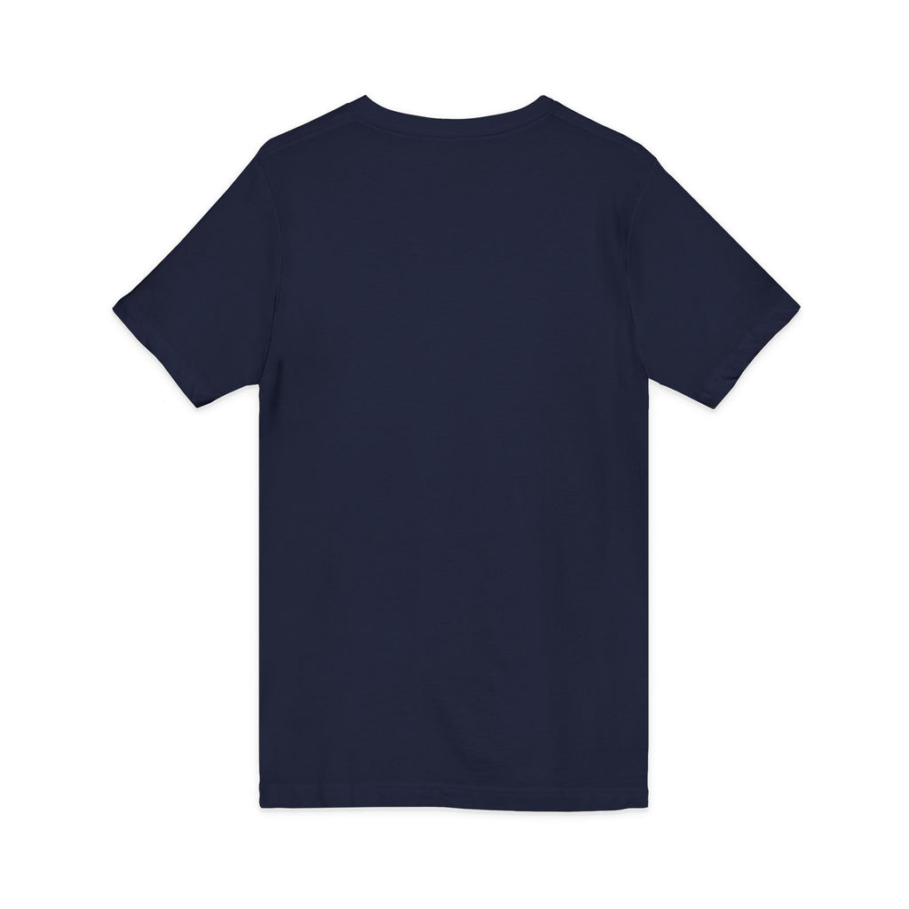 Gotta Go Buffalo V-Neck Tee — Retro Pastel Bison Graphic T-Shirt