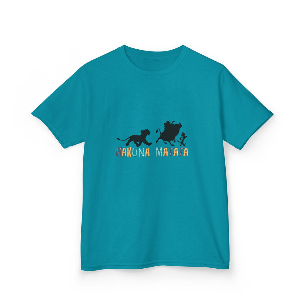 Kids Tee — 'Hakuna Matata' Silhouette Lion King Design
