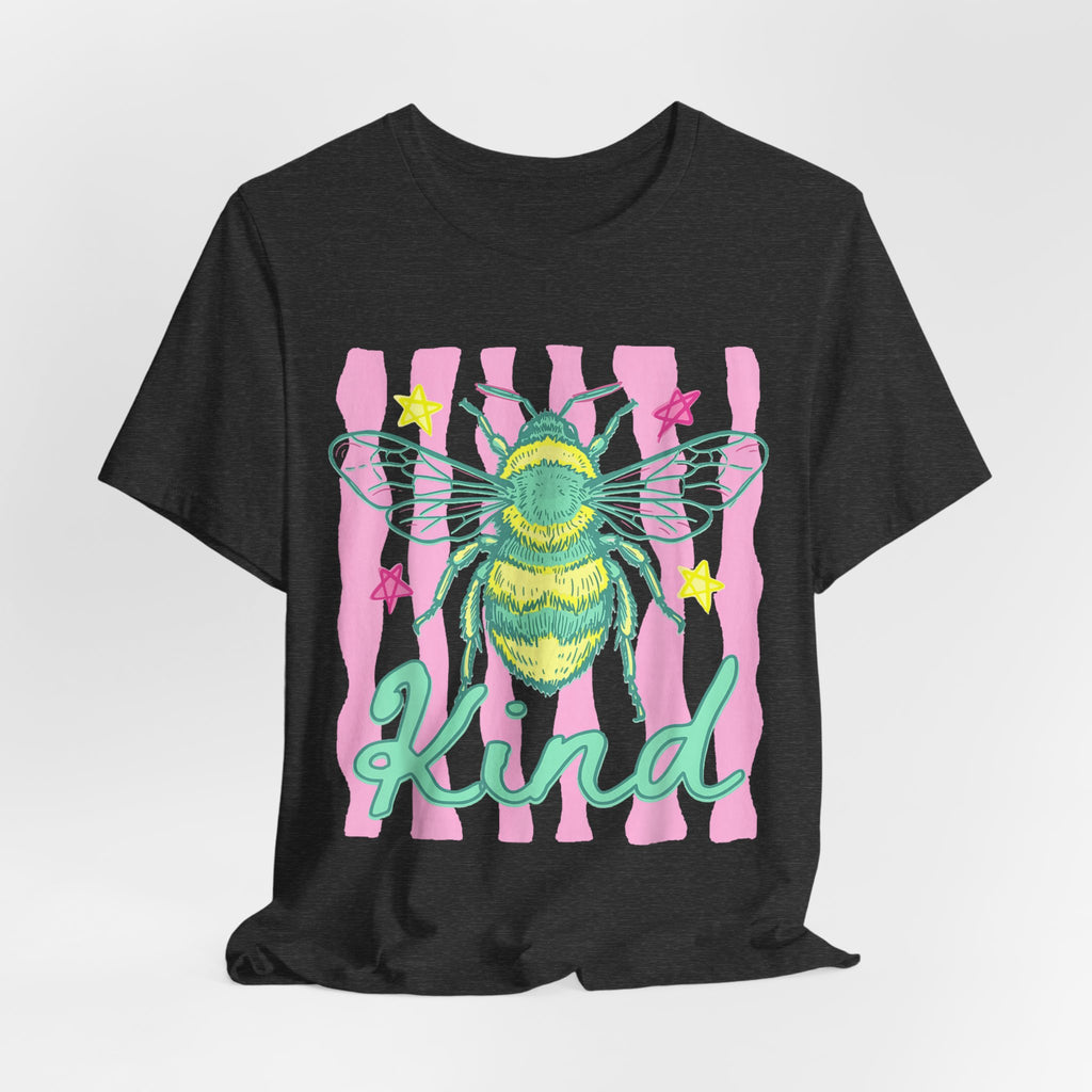 Kind Bee T-Shirt — Cute Pastel Bee Graphic Tee
