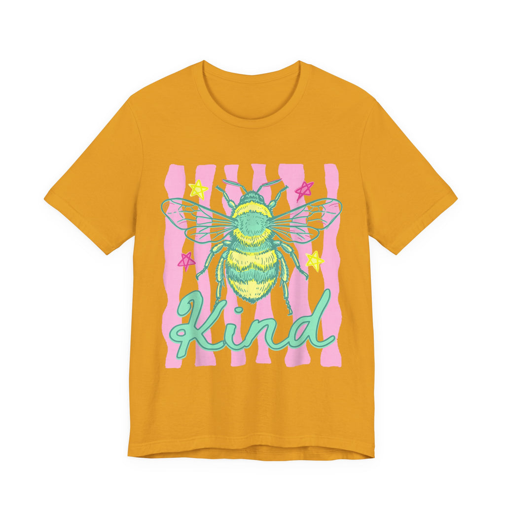 Kind Bee T-Shirt — Cute Pastel Bee Graphic Tee