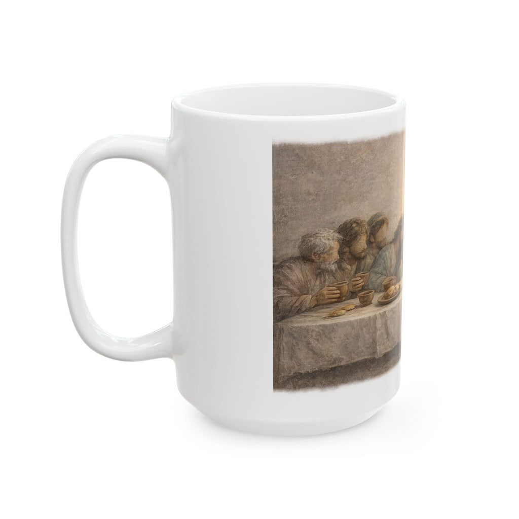 Religious Mug - The Last Supper Ceramic Coffee Mug (11oz & 15oz)